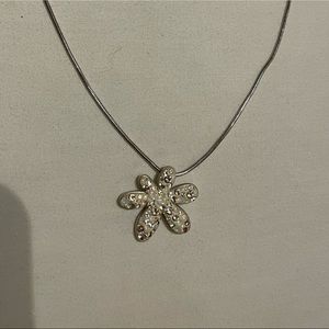 Swarovski flower necklace
